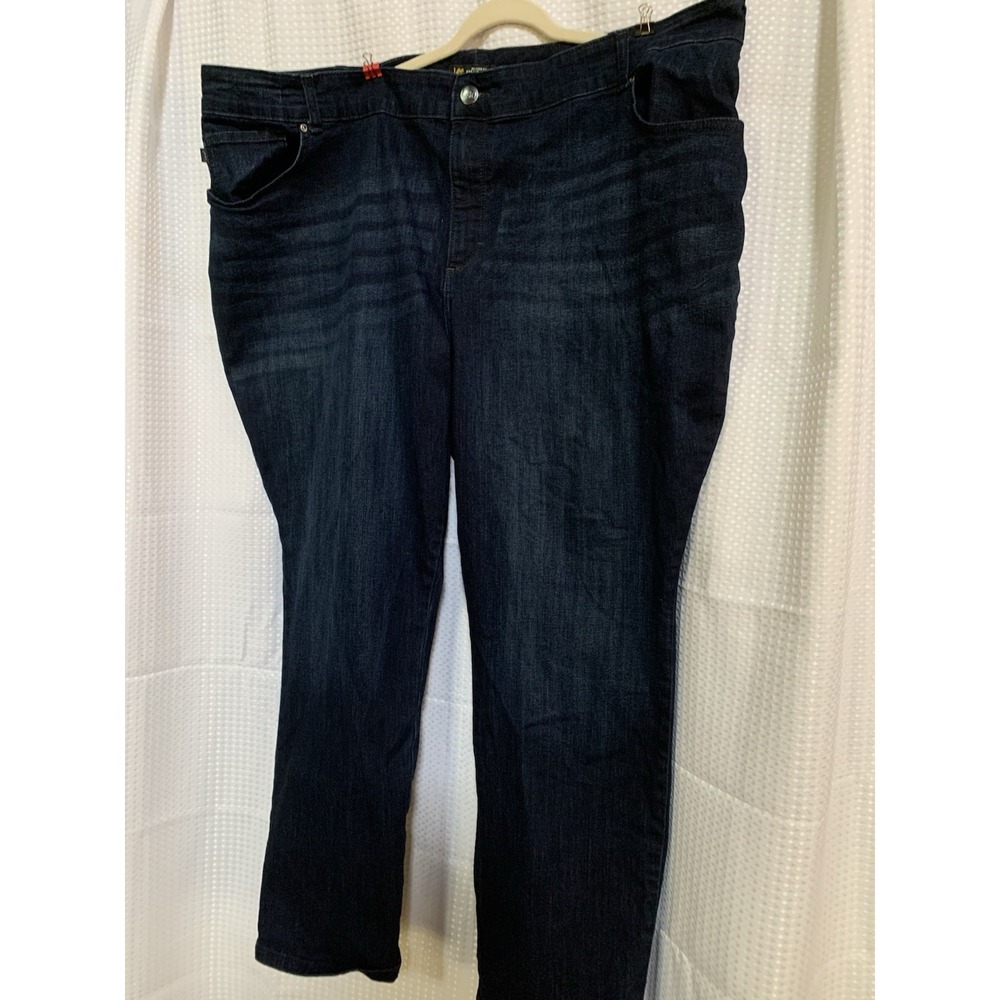 Lee Rider Jeans Size 28W Denim Womens Pants - Picture 2 of 13